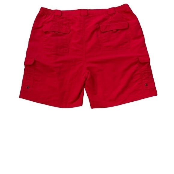 Reel Legends Performance Outfitters Red Cargo Shorts Sz. 2XL - Picture 5 of 9